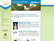 Tablet Screenshot of europakarpat.pl